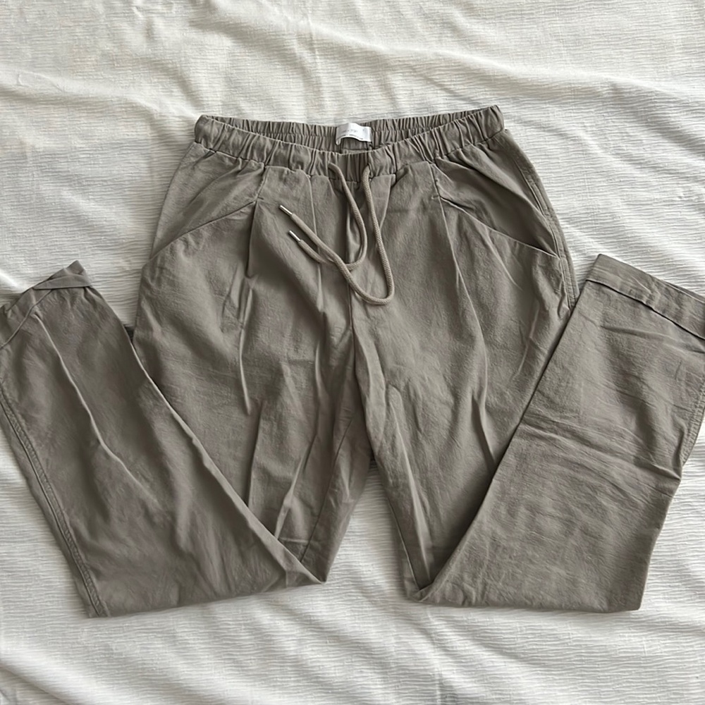 Oak & Fort high waisted casual pant